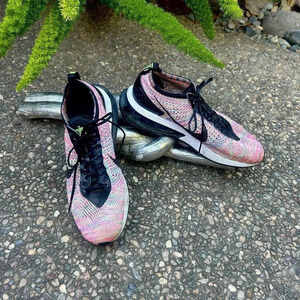 Nike Air Max Flyknit Racer Multicolor Soccer Sneakers Size 10